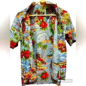 Vintage Van Cort Hawaiian Shirt - Men’s S